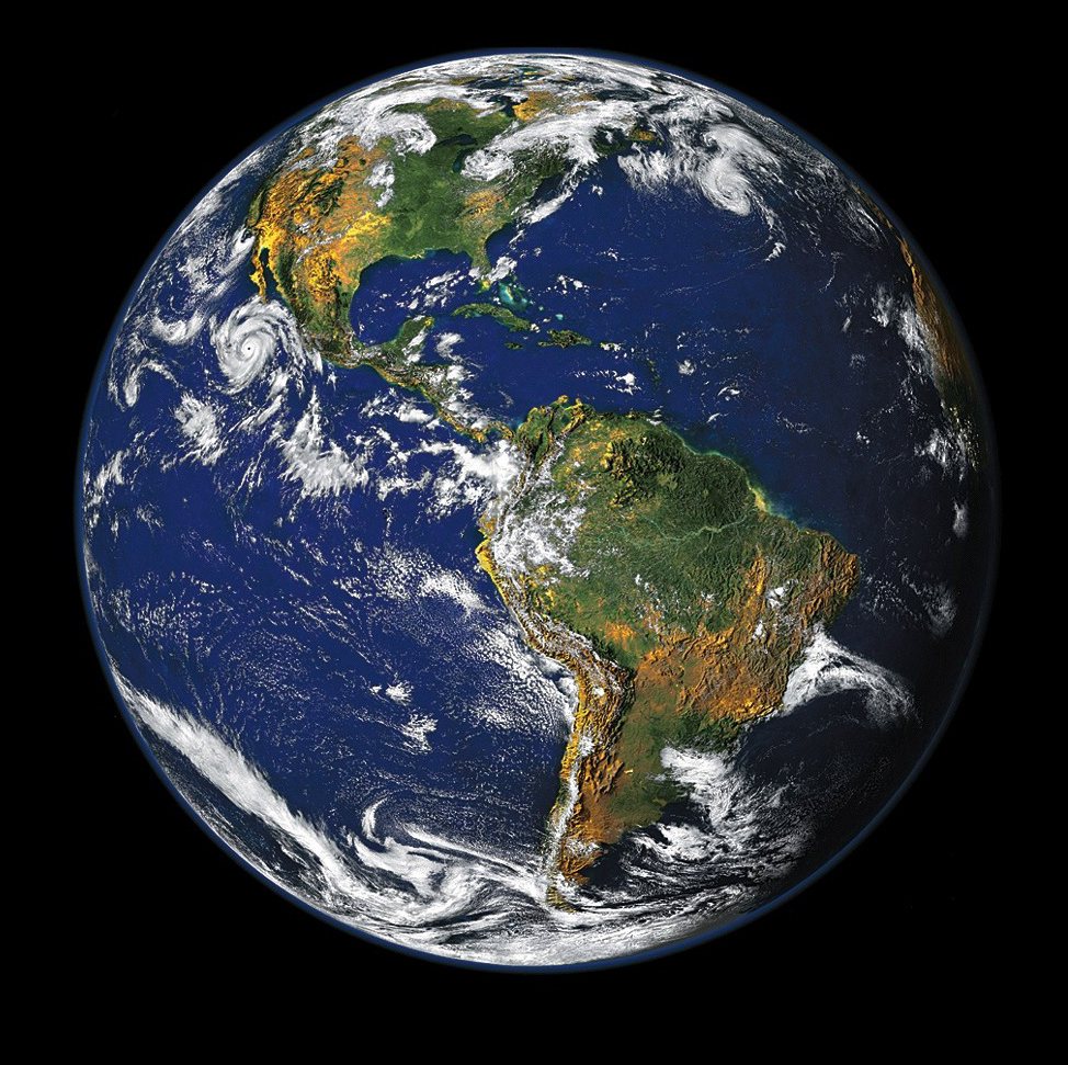 Blue Marble Earth image