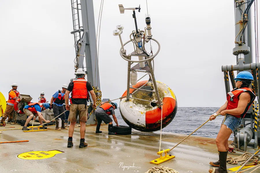 RAMA buoy deck recovery, MISO-BoB 2019